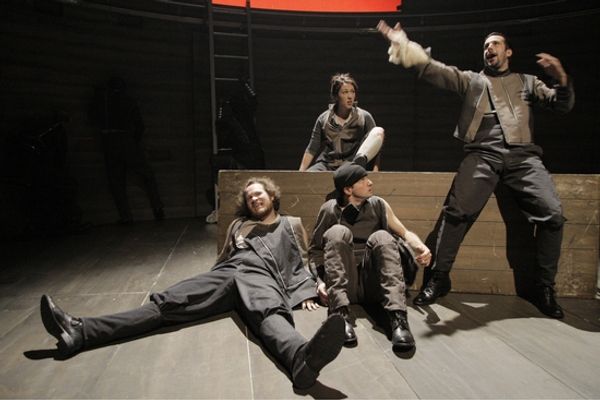 Andy Grotelueschen, Kelley Curran, Samuel Taylor, and Chris Thorn Photo